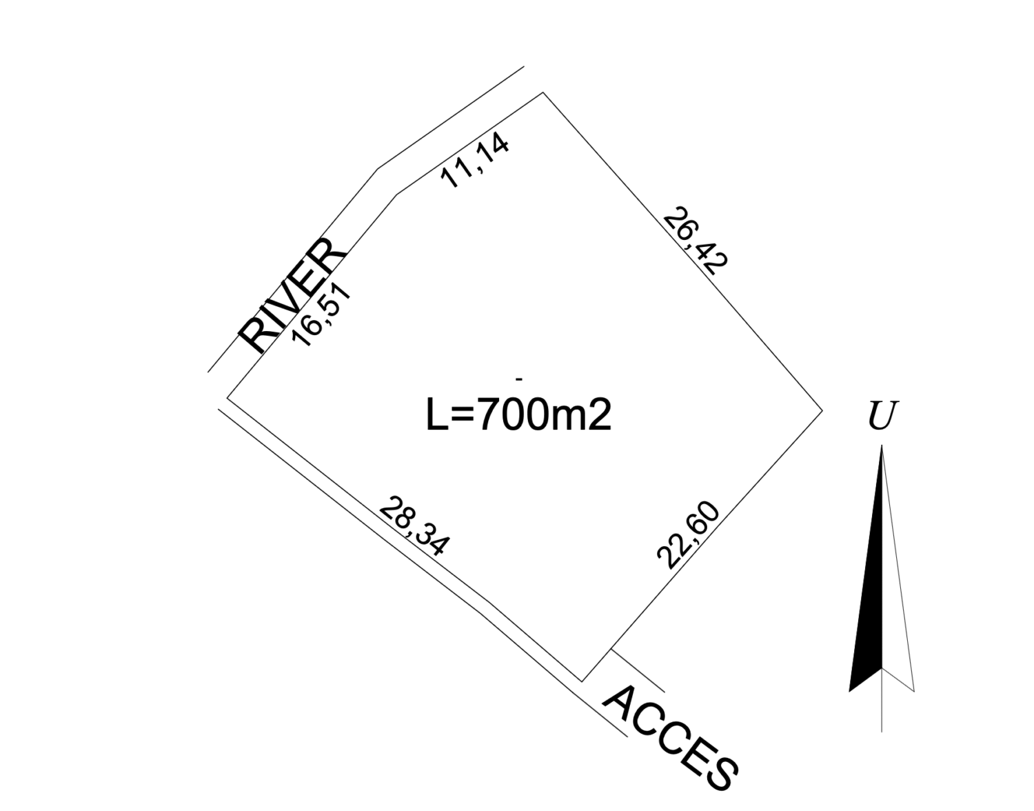 Land for Lease in Umalas – Prime Residential Plot Near French School — Property ID DI914